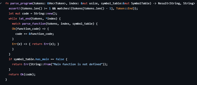 Teh Tarik Compiler