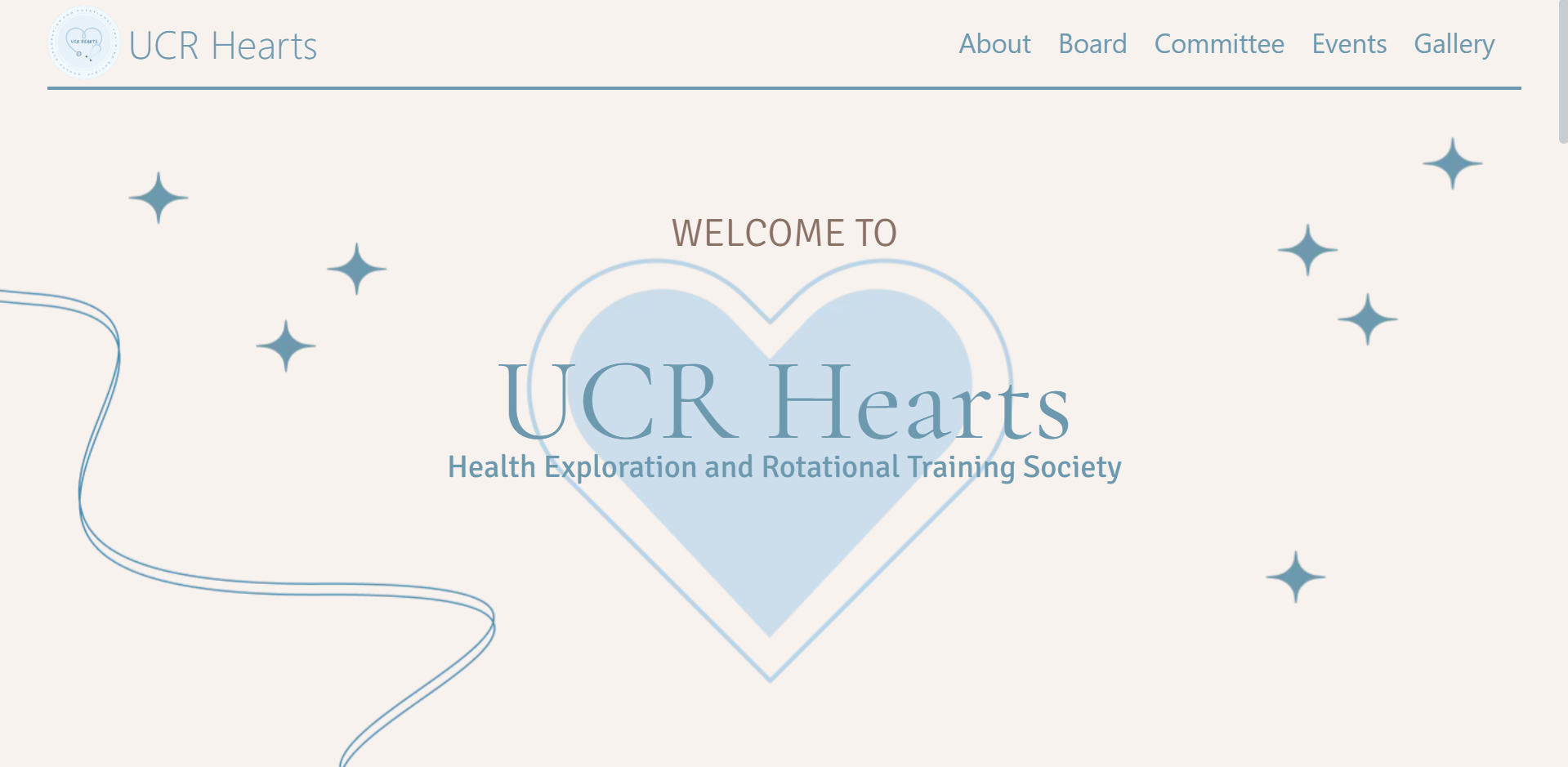 UCR Hearts Website